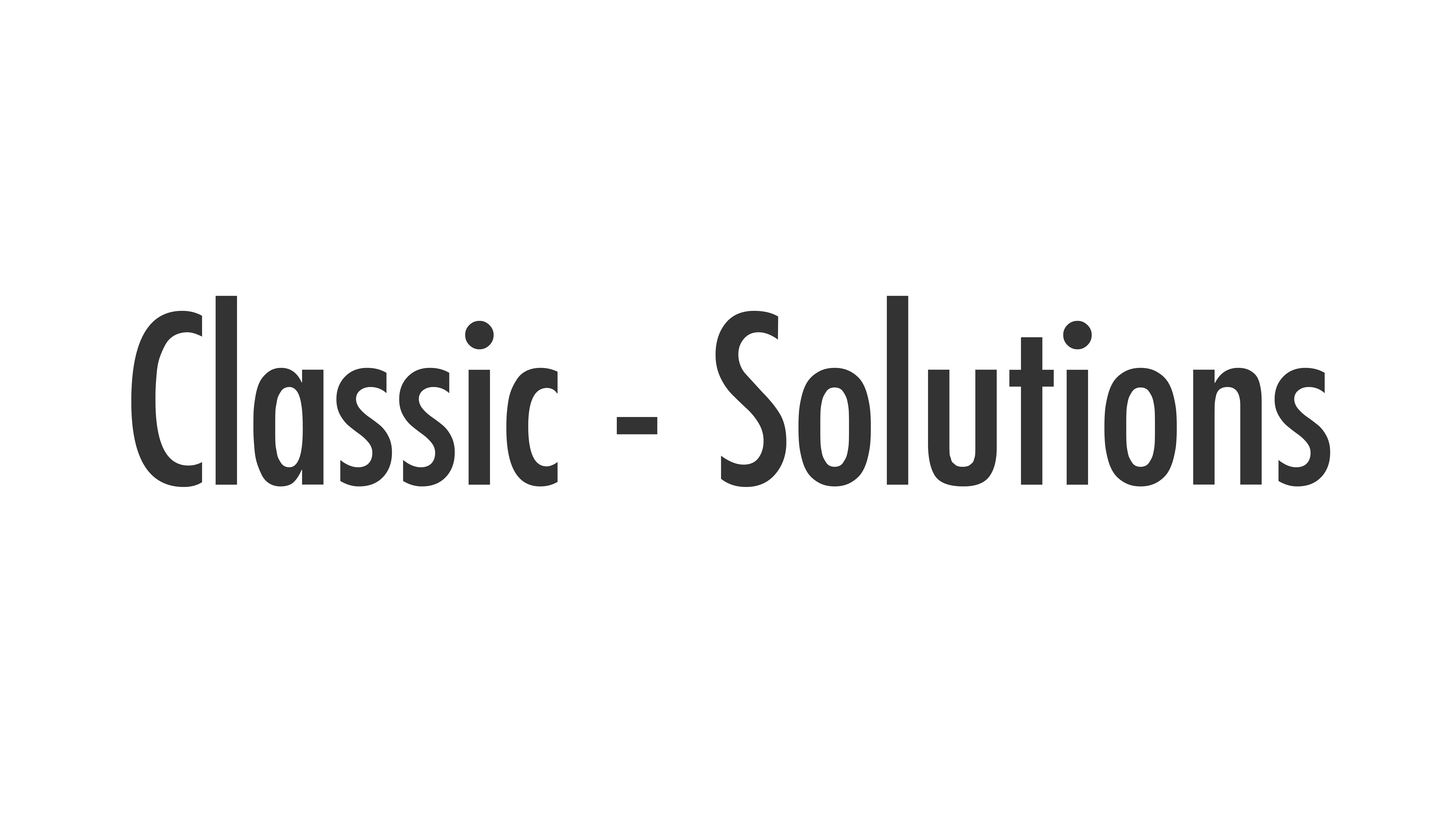 Classic-Solutions